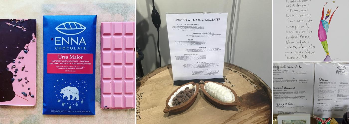 Enna Chocolate Menu