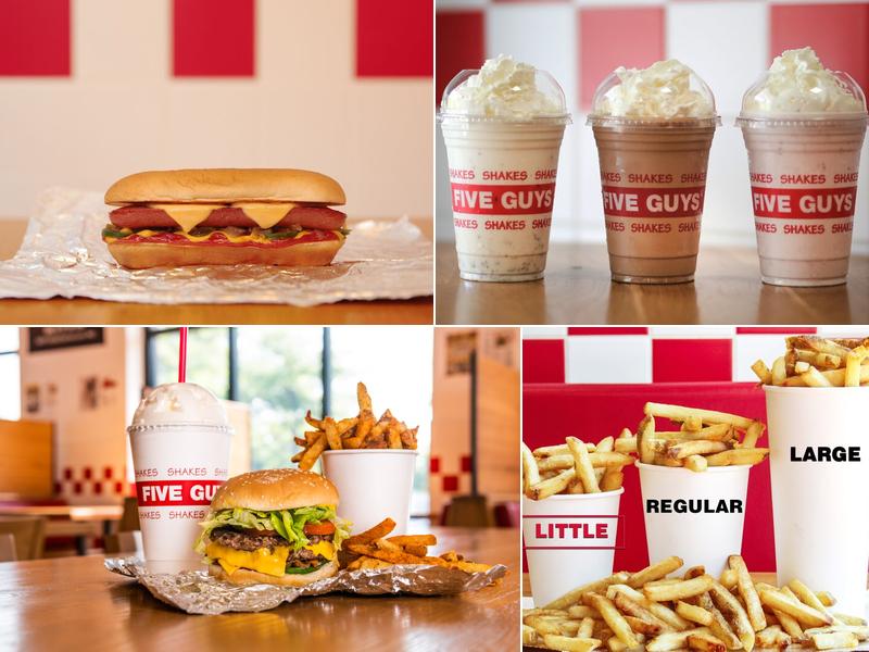 Five Guys Menu