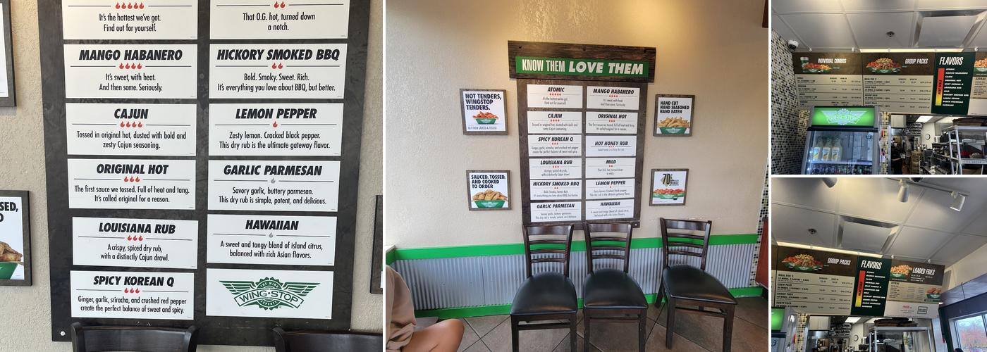 Wingstop Menu