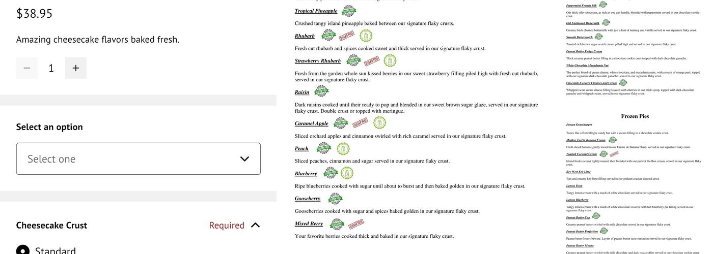 The Pie Box Bakery Menu