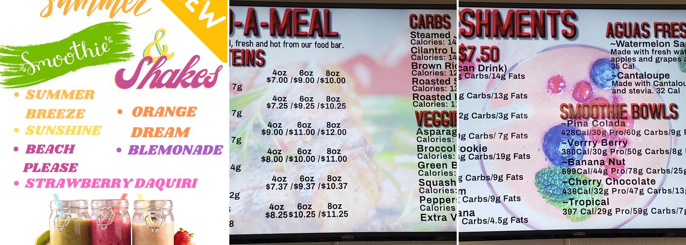 FUEL CAFE | Keeps you fueling good! Menu