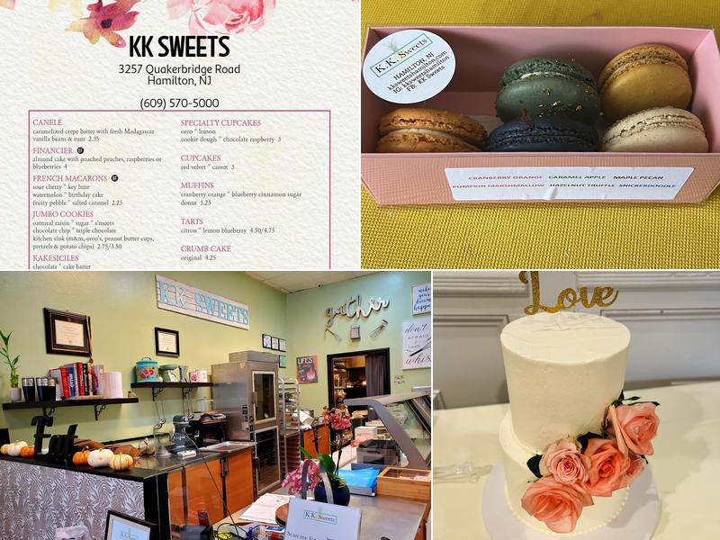 K.K. Sweets Menu