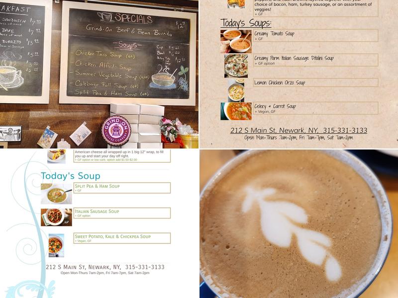 Grind-On Coffee Company Menu