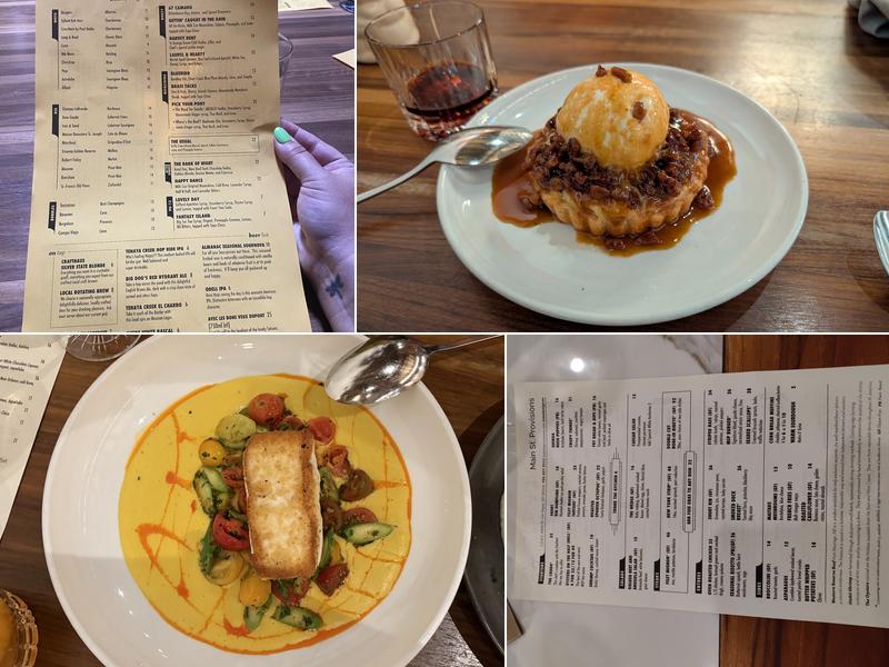 Main St. Provisions Menu