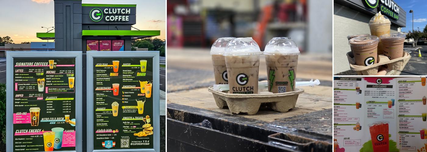 Clutch Coffee Bar Menu