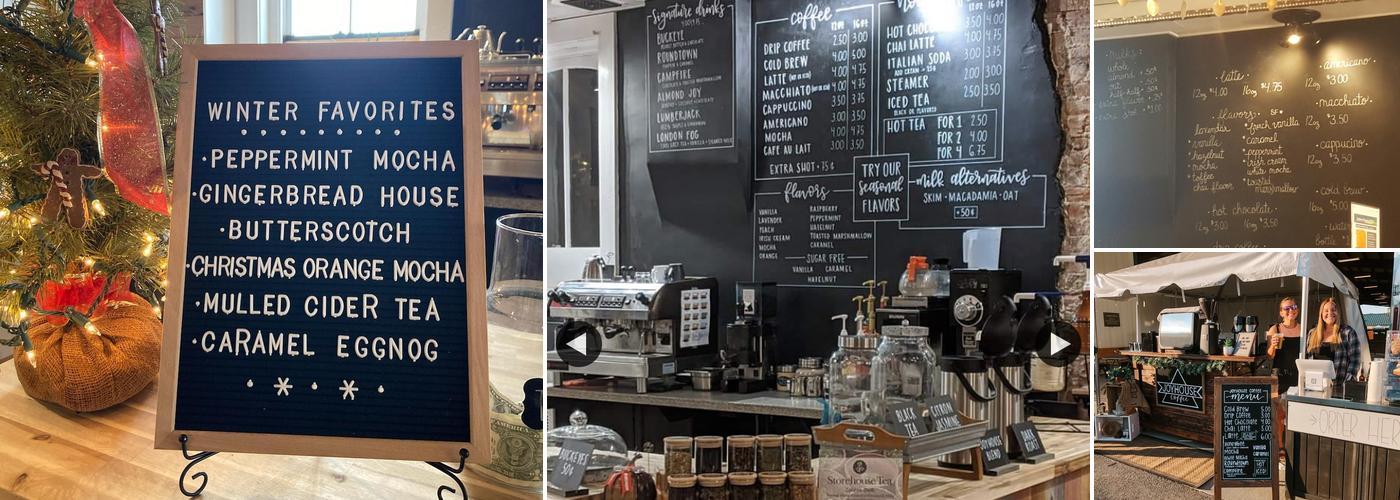 Joy House Coffee Menu