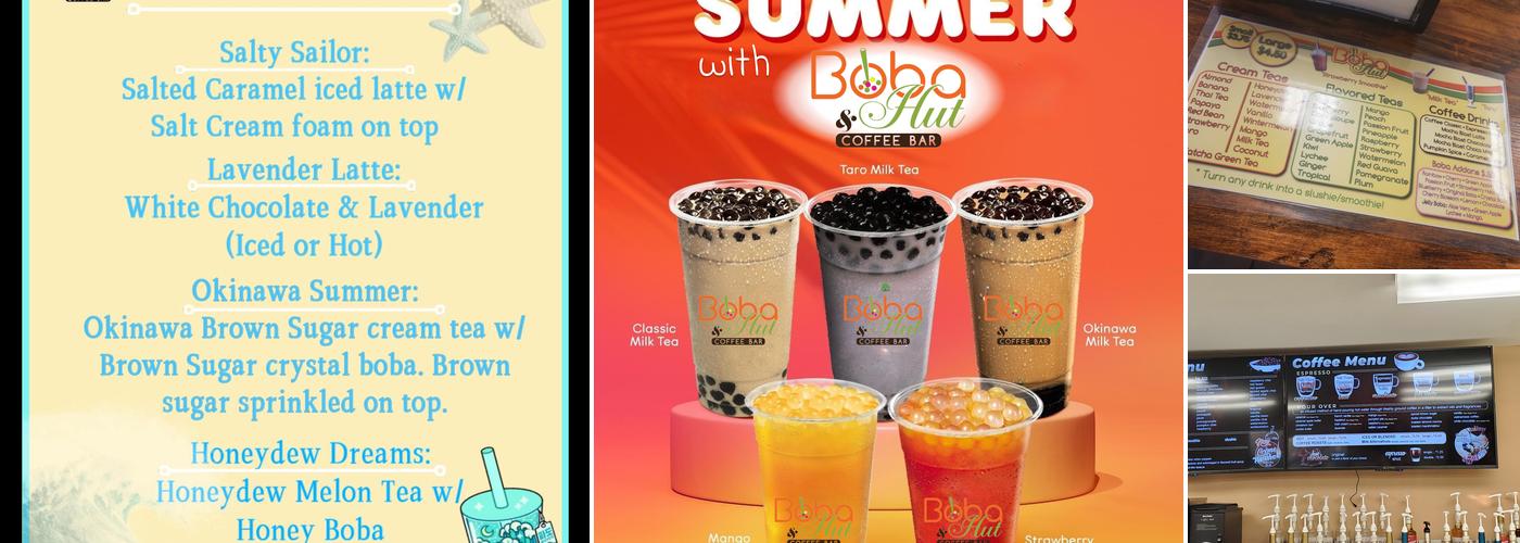 Boba Hut Menu
