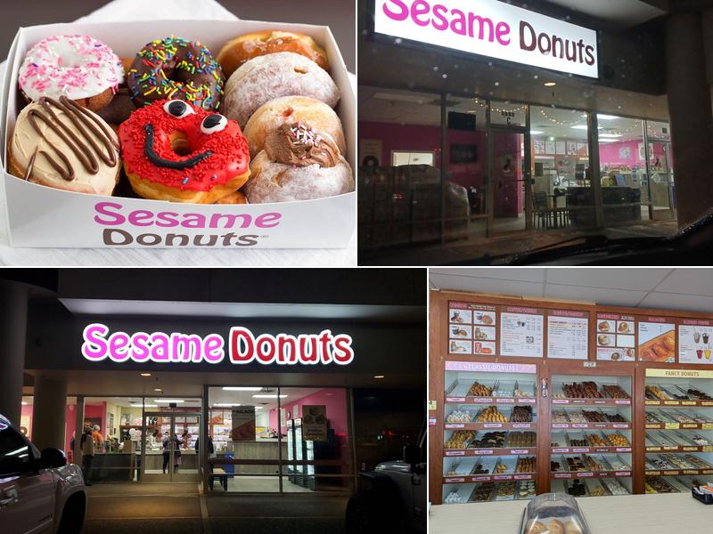 Sesame Donuts