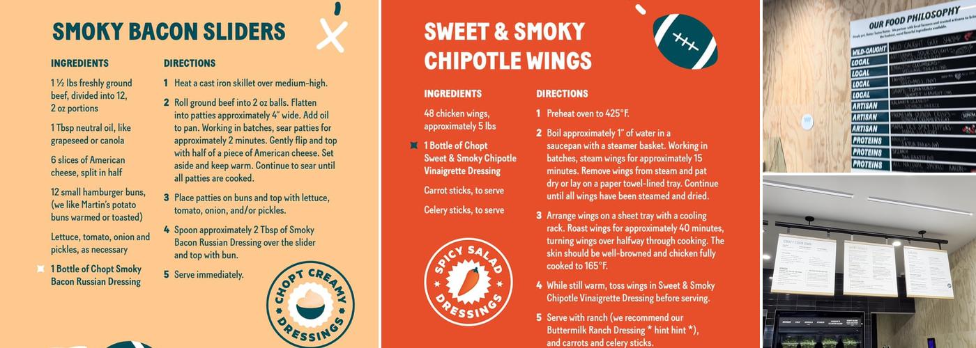 Chopt Creative Salad Co. Menu