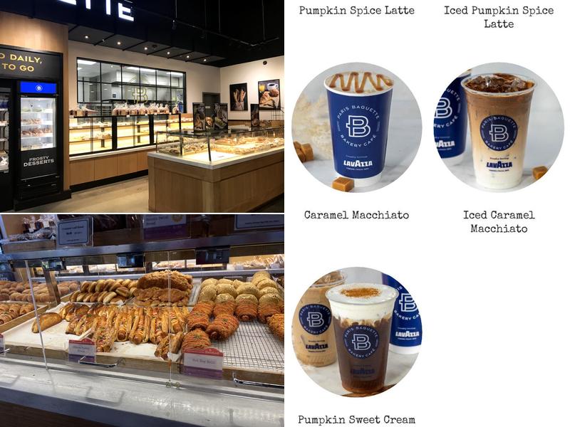 Paris Baguette Menu