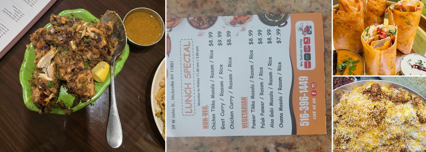 TASTE OF CHENNAI Menu