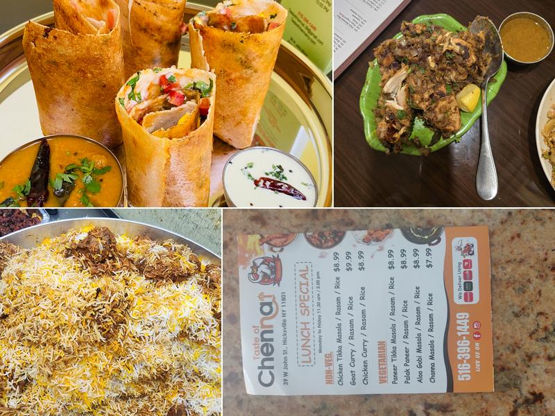 TASTE OF CHENNAI Menu