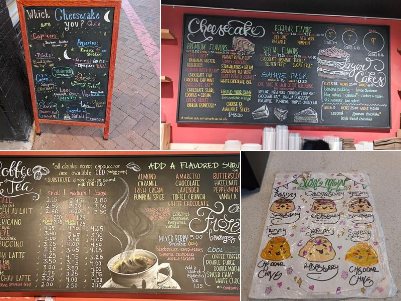 Cheesecakes by Alex Twin City Menu