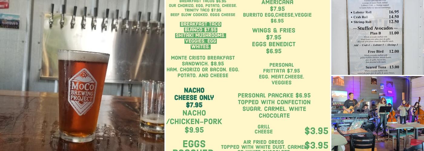 MoCo Brewing Project Menu