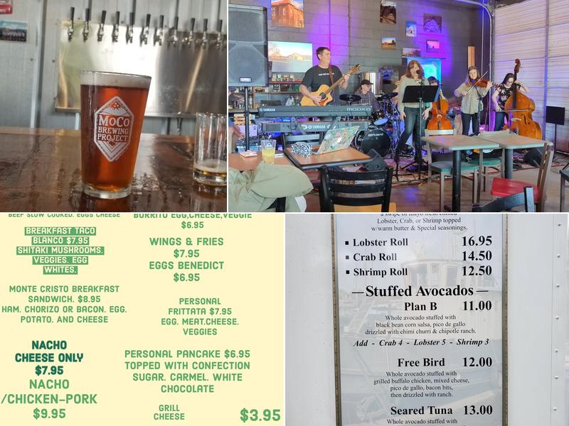 MoCo Brewing Project Menu