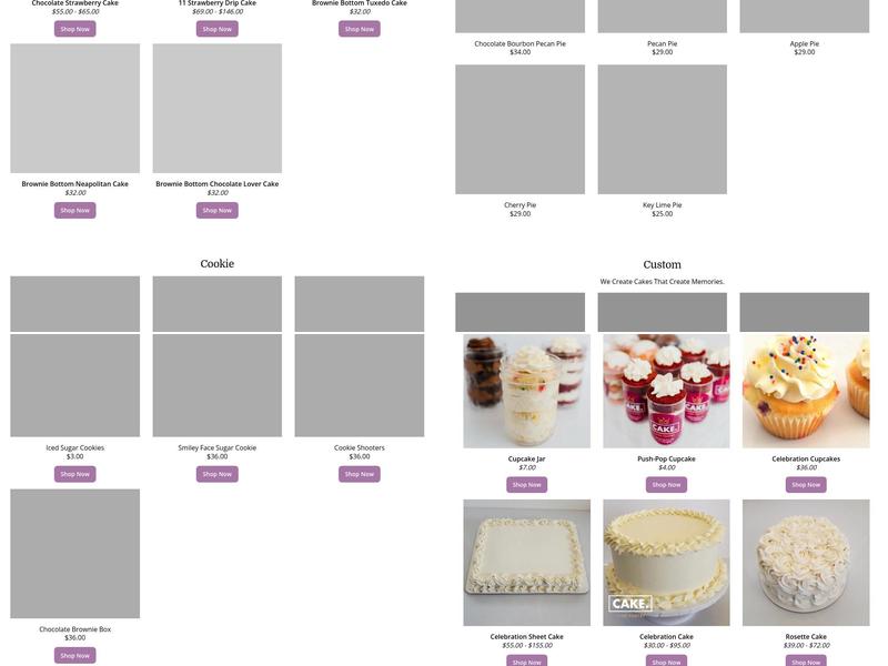 Cake Fine Pastry Menu