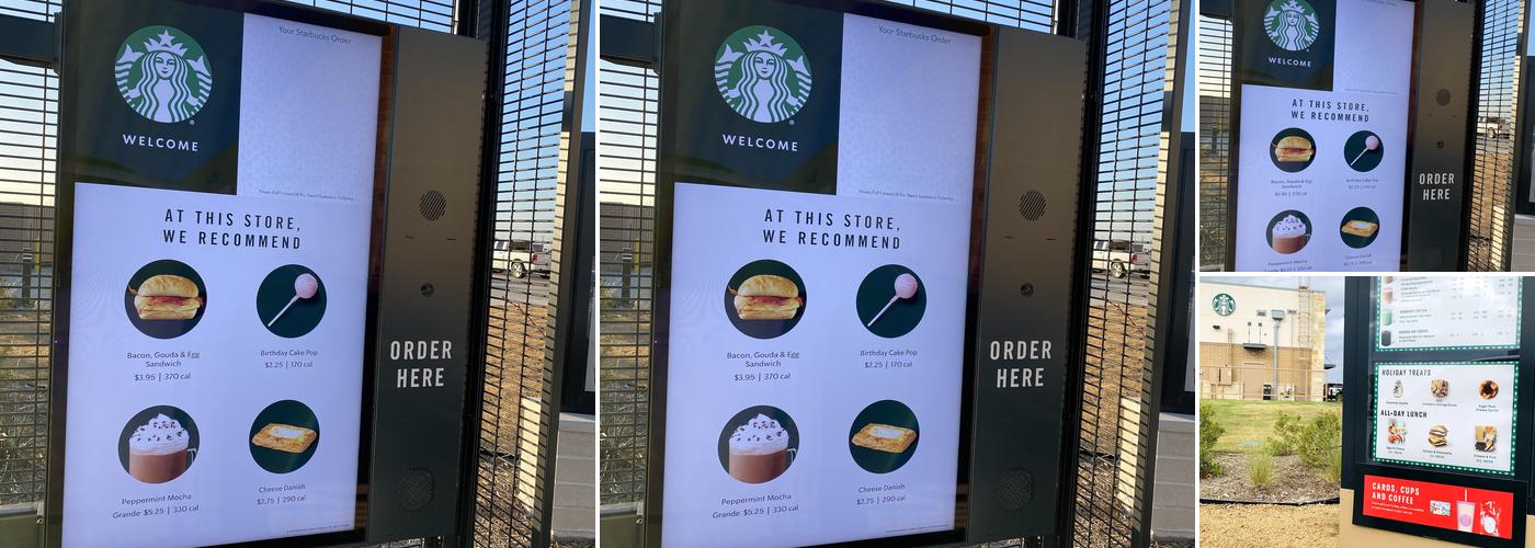 Starbucks Menu