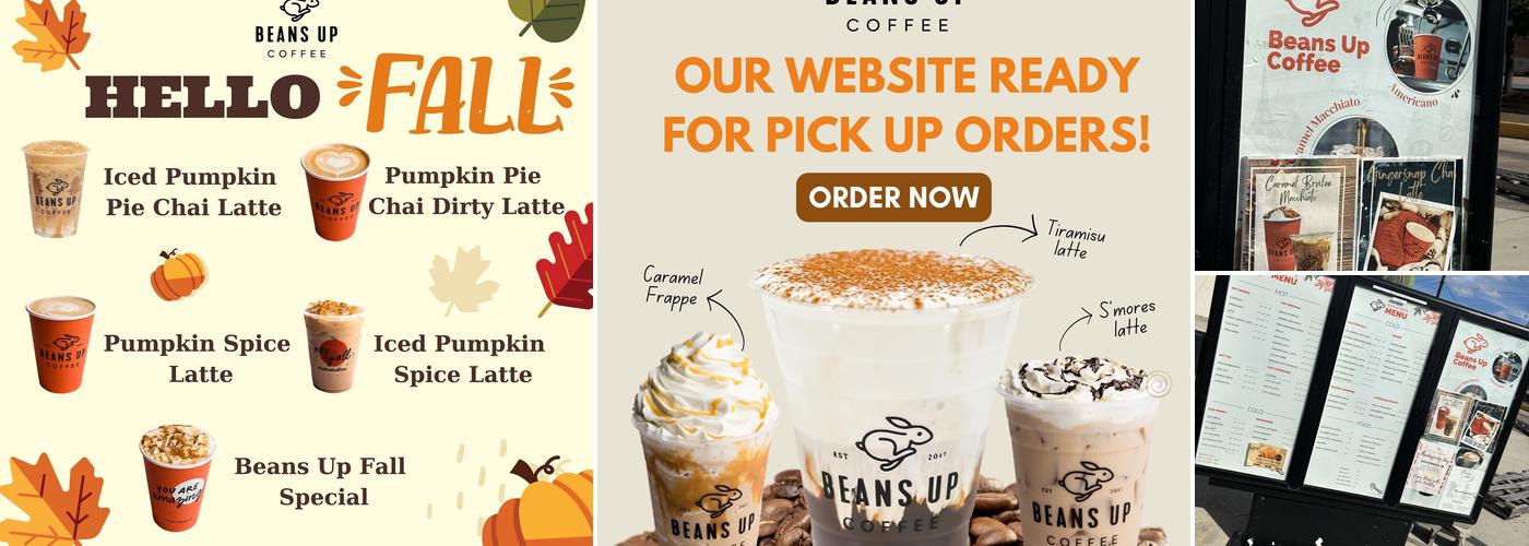 Beans Up Coffee Menu