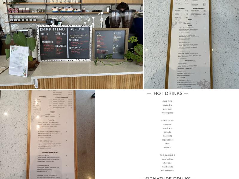 Sip Stir Coffee House Menu