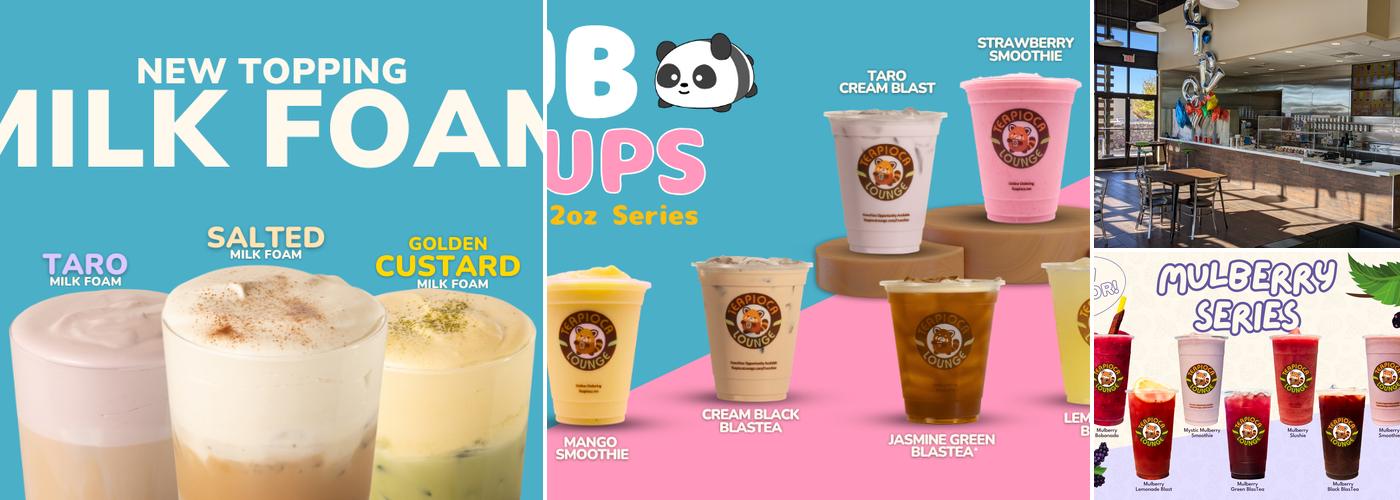 Teapioca Lounge Menu