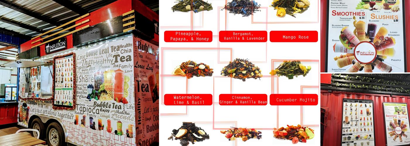 Infuzion Bubble Tea Bar Menu