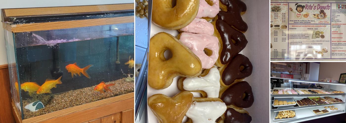 Rita’s Donuts Menu