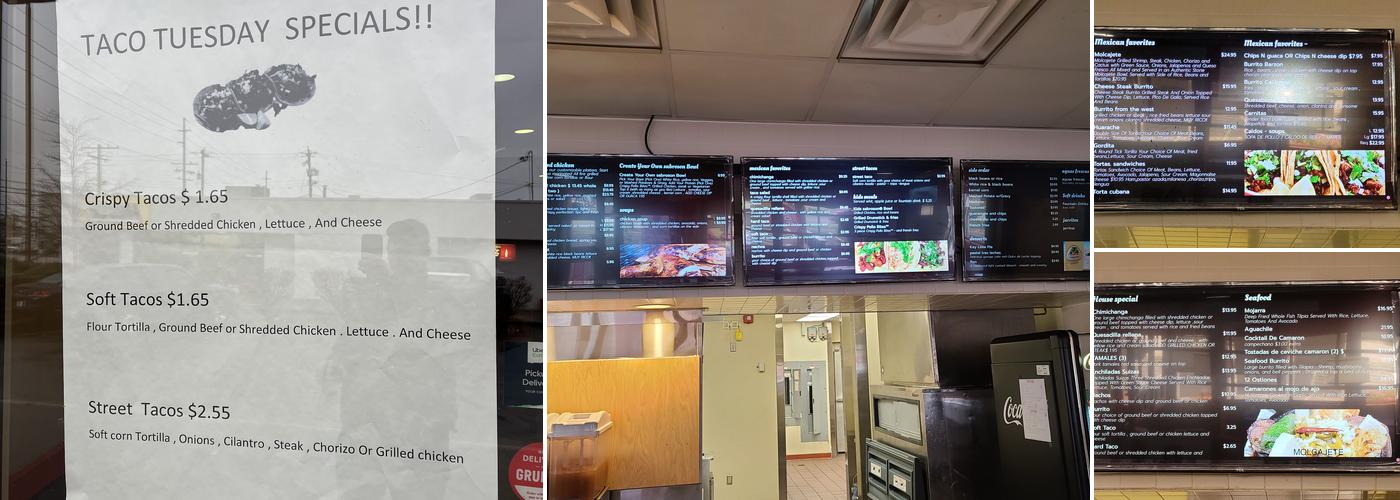 EL POLLO SABROSON FIRE GRILLING Menu