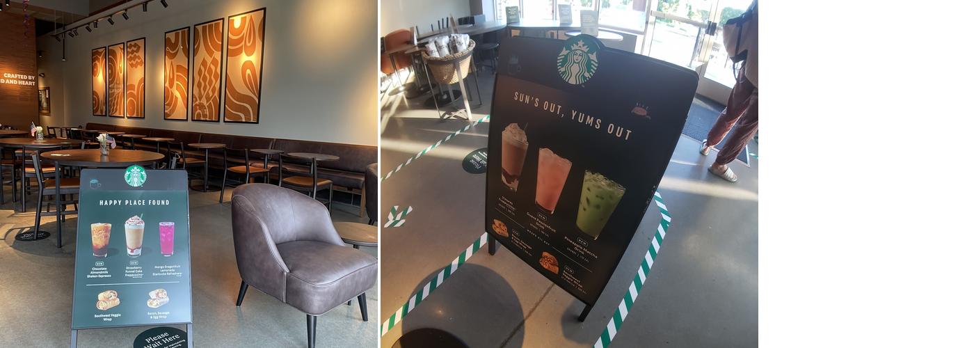 Starbucks Menu
