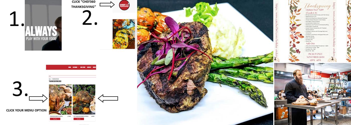 CHEF360 Menu