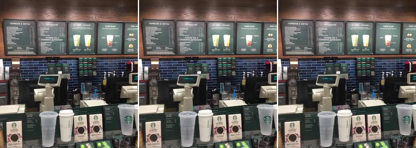 Starbucks Menu