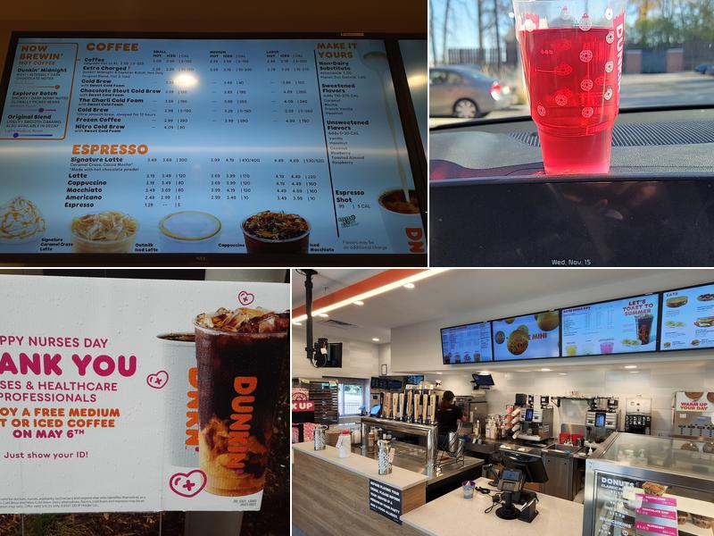 Dunkin' Menu