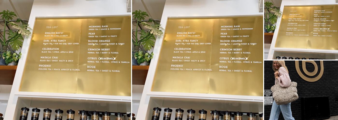 Deville Coffee Menu