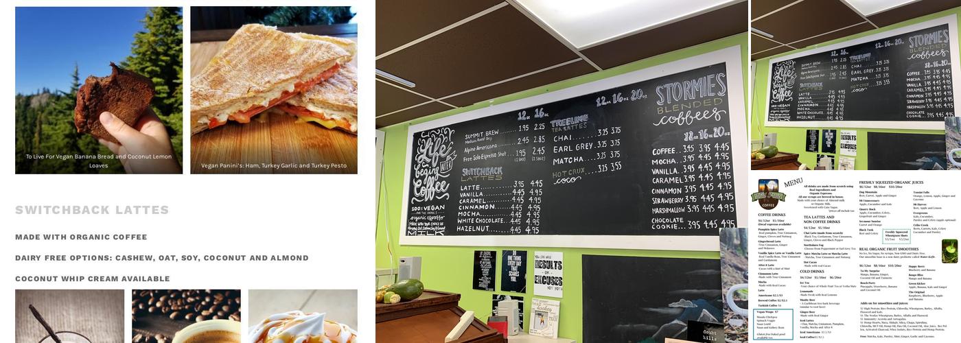 Wild Trails Coffee Menu