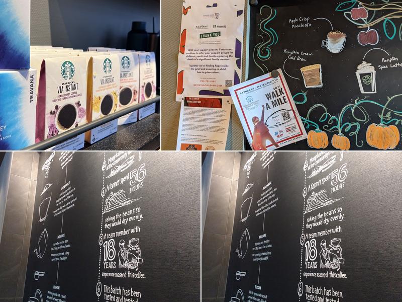 Starbucks Menu