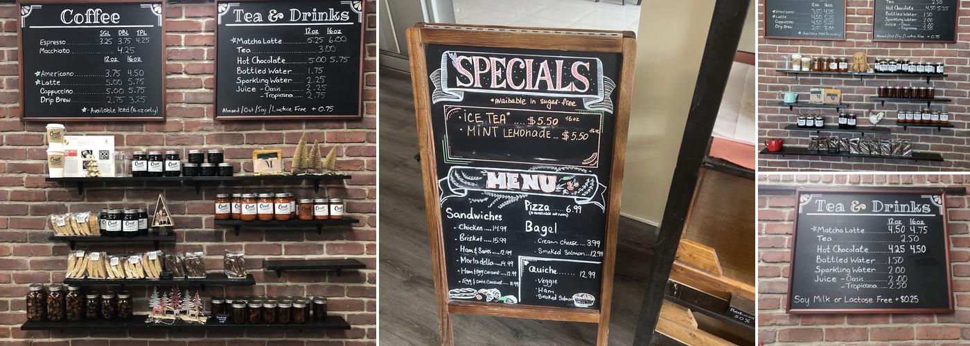 Crust Baking Company Menu