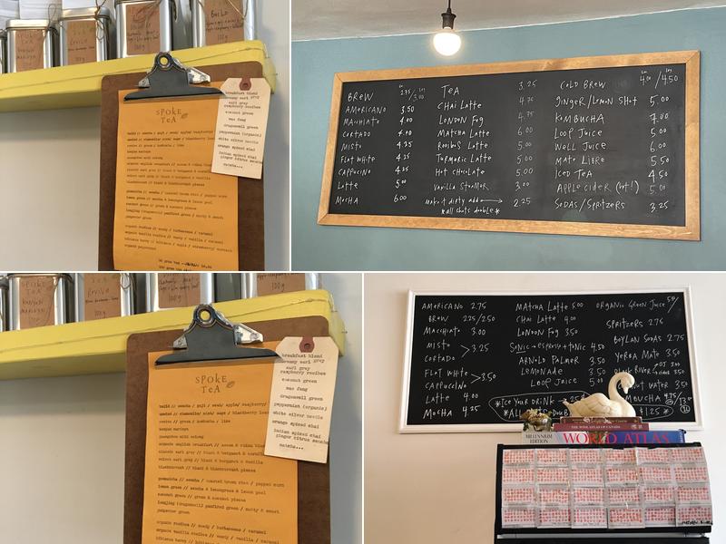 Cygnet Coffee Menu