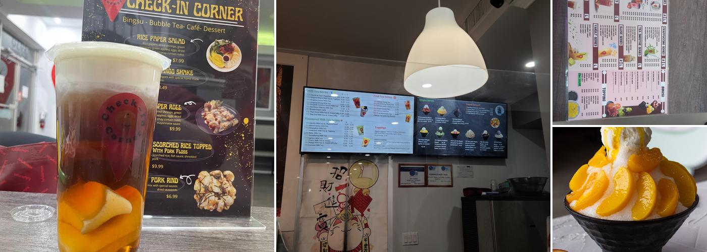 Check-In Corner Menu