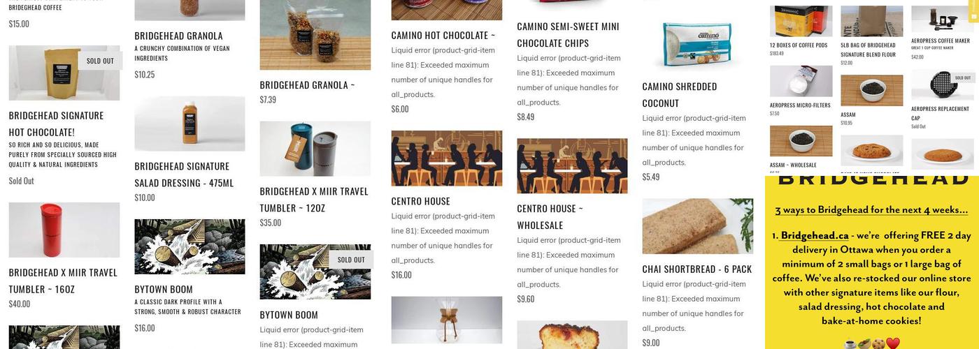 Bridgehead Menu