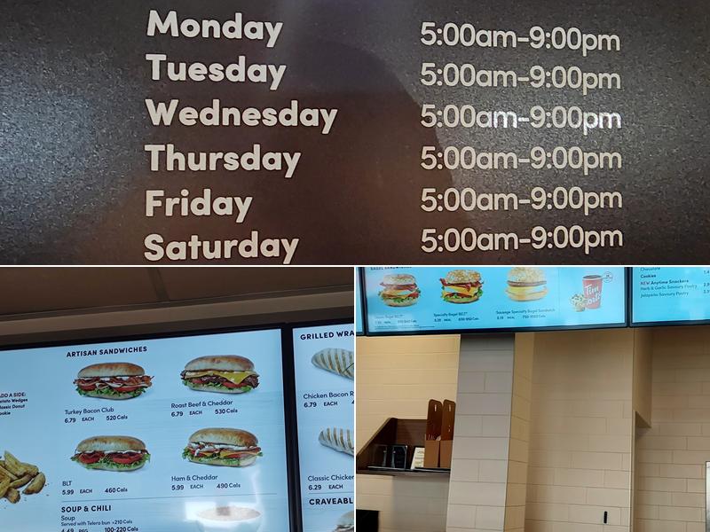 Tim Hortons Menu