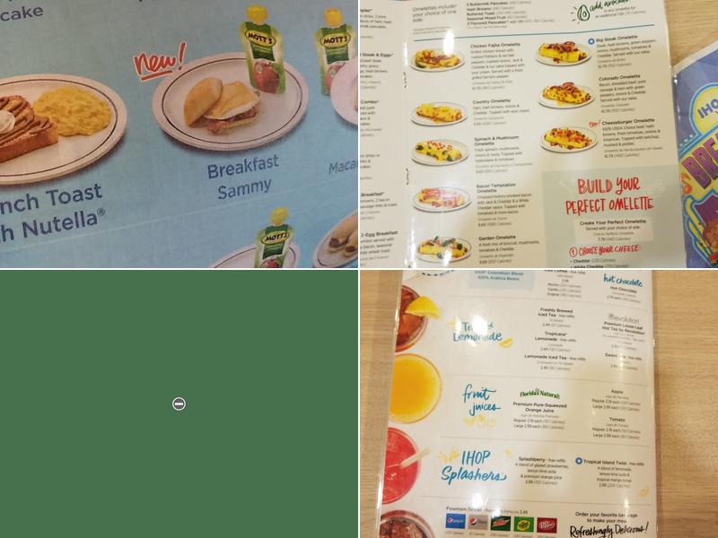 IHOP Menu