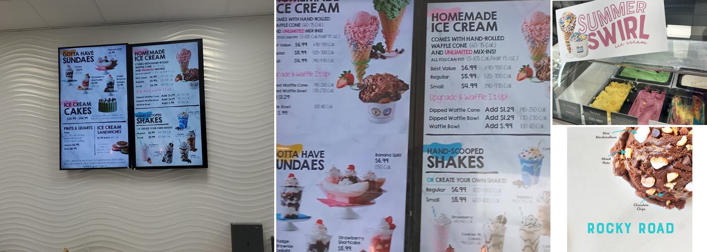 Marble Slab Creamery Menu