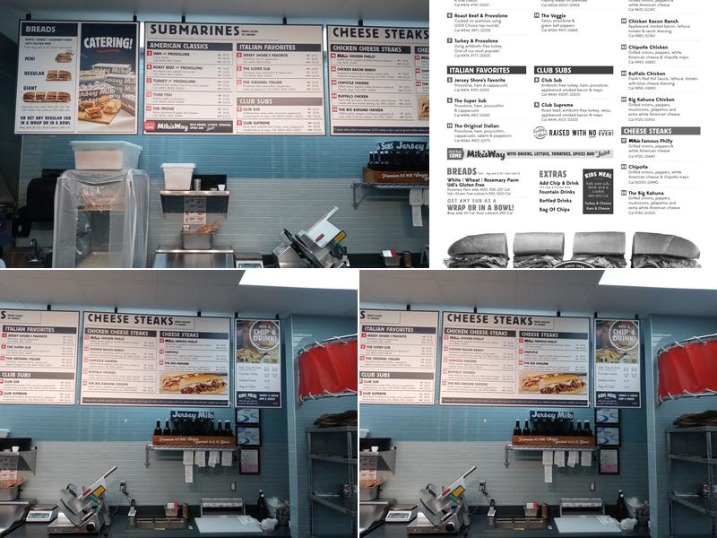 Jersey Mike's Subs Menu