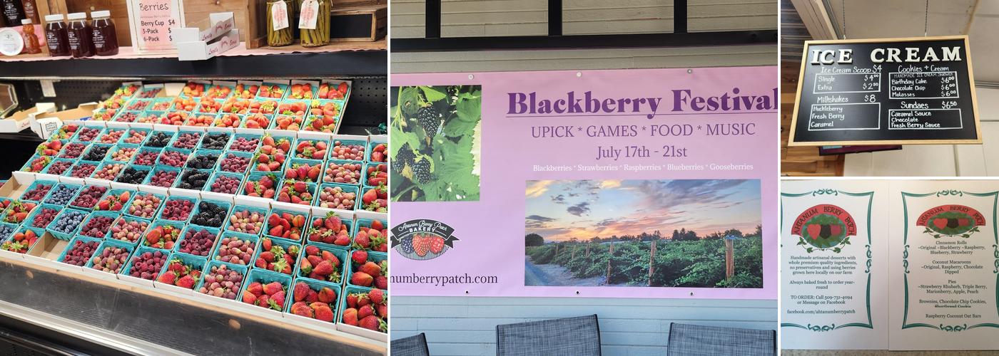Ahtanum Berry Patch & Bakery Menu