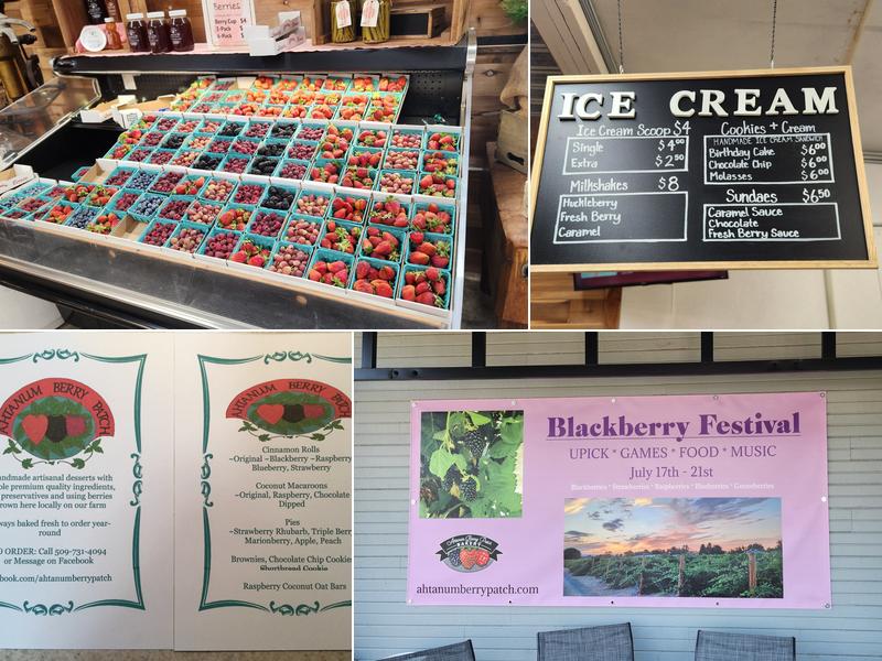 Ahtanum Berry Patch & Bakery Menu