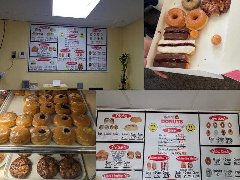 Happy Donuts Menu
