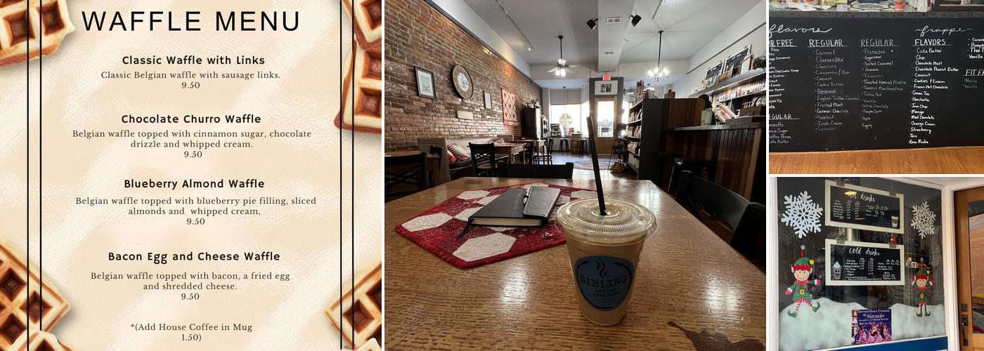 Sibling Coffee Roasters Menu