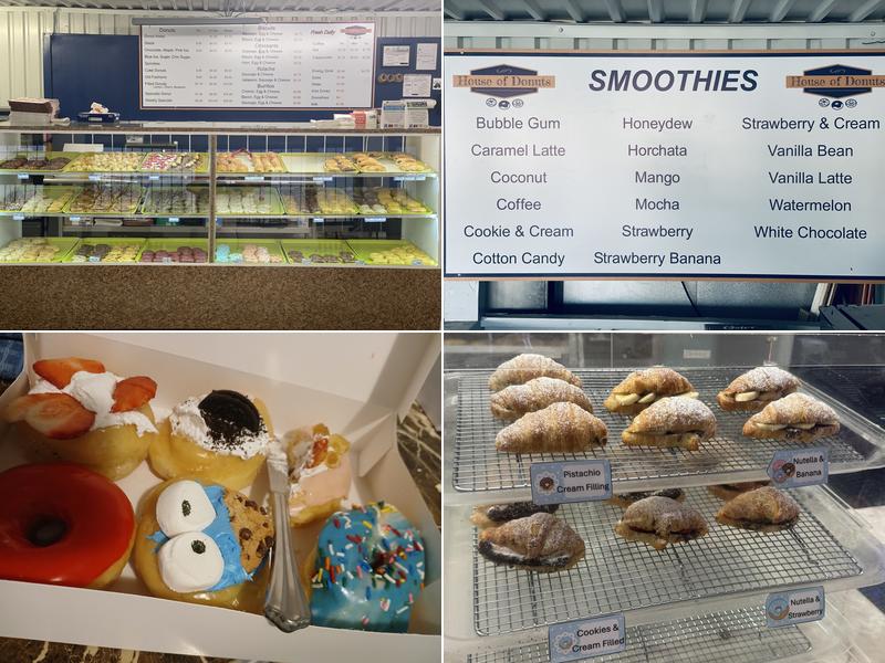 House of Donuts Menu