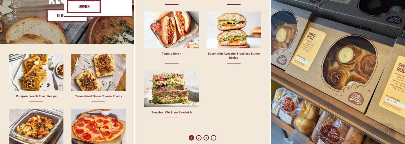 COBS Bread Bakery Glenmore Landing Menu