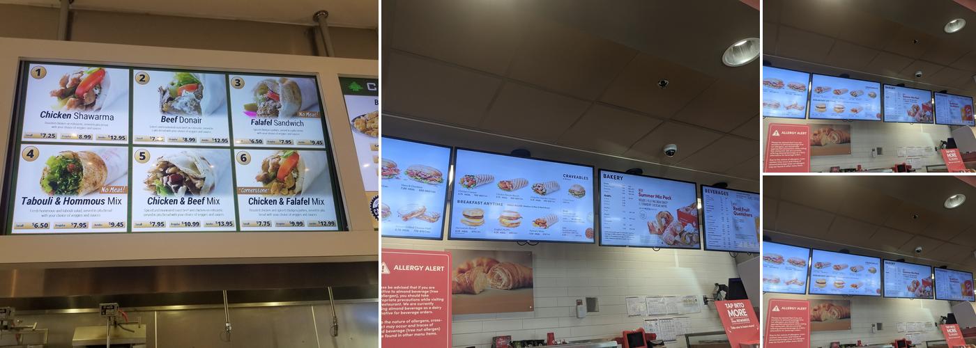 Tim Hortons Menu