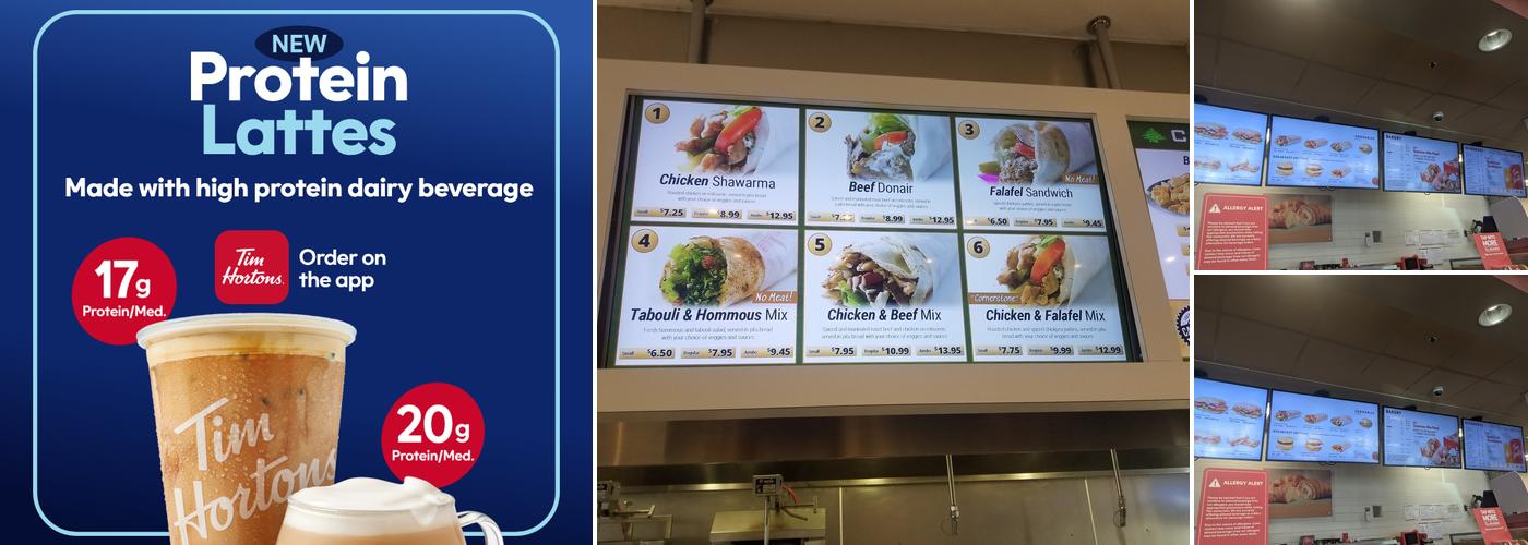 Tim Hortons Menu